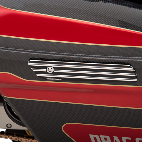 ARLEN NESS 10-Gauge Covers - Black - 14-19 Ness-Tech® Saddlebag 10-Gauge Hinge Covers - Team Dream Rides