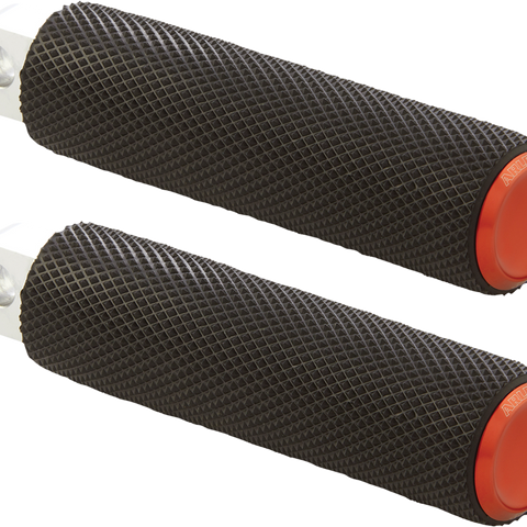 ARLEN NESS Knurled Footpeg - Orange Knurled Footpegs - Team Dream Rides
