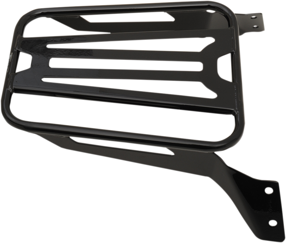 COBRA Sissy Bar Luggage Rack - Black - Tubular Luggage Rack for Cobra Detachable Backrest - Team Dream Rides