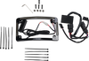 CUSTOM DYNAMICS All in One License Plate Frame - Black Plug & Play Run/Brake/Turn LED Radius License Plate Frame - Team Dream Rides