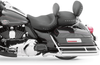 MUSTANG Wide Solo Seat - Driver Backrest Studded Super Solo  Vinyl Seat with Removable Driver Backrest - Team Dream Rides