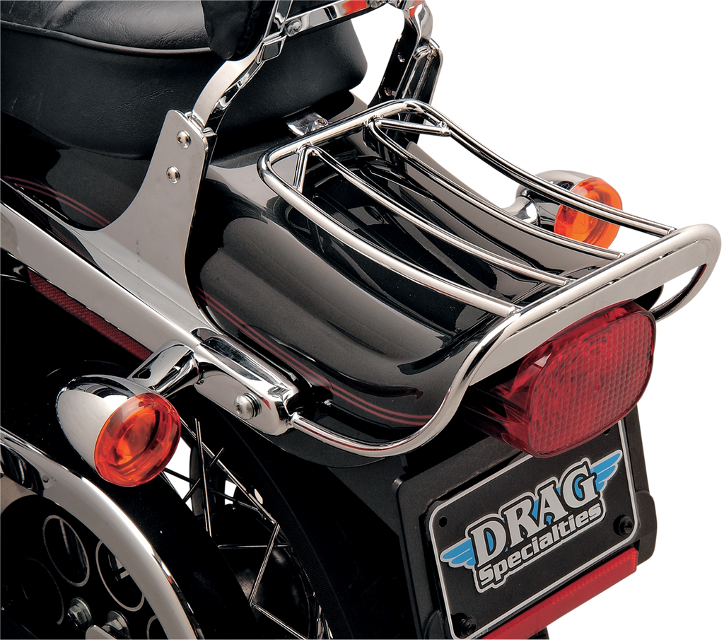 DRAG SPECIALTIES Luggage Rack - Dyna Bobtail Fender Luggage Rack - Team Dream Rides