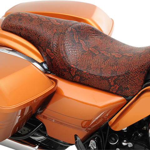 DRAG SPECIALTIES SEATS Predator Seat - Smooth - FL '08+ Predator 2-Up Seat - Team Dream Rides