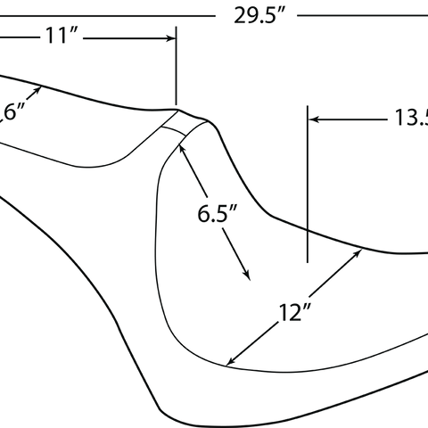 DRAG SPECIALTIES SEATS Predator III Seat - Smooth - Softail Predator III Seat - Team Dream Rides