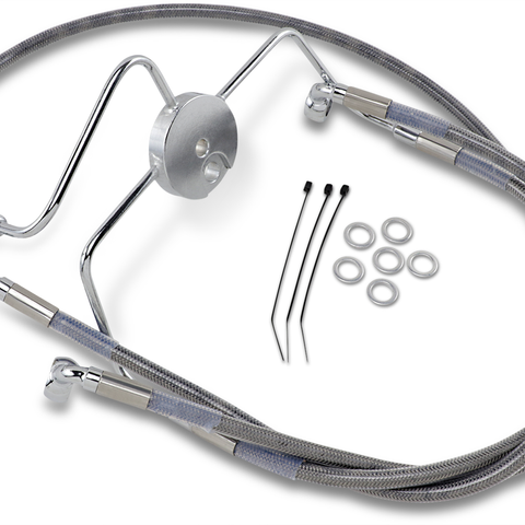 DRAG SPECIALTIES Brake Line - Front - +10