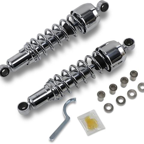 DRAG SHOCKS Replacement Shock Absorbers - Chrome - 13