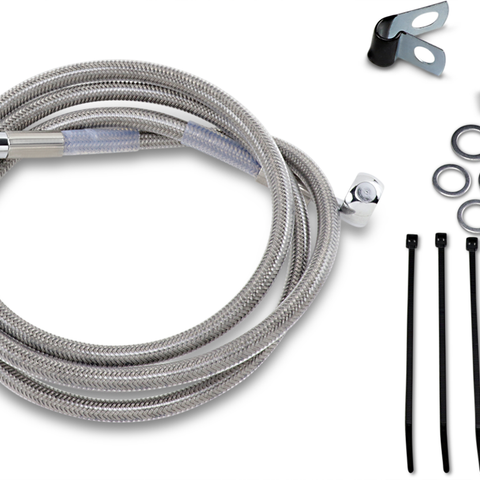 DRAG SPECIALTIES Brake Line - Front - +4