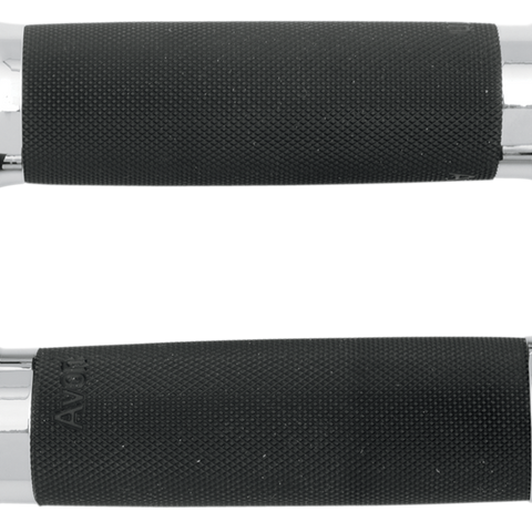 AVON GRIPS Chrome Custom Spike End Grips for TBW Custom Spike End Grips - Team Dream Rides