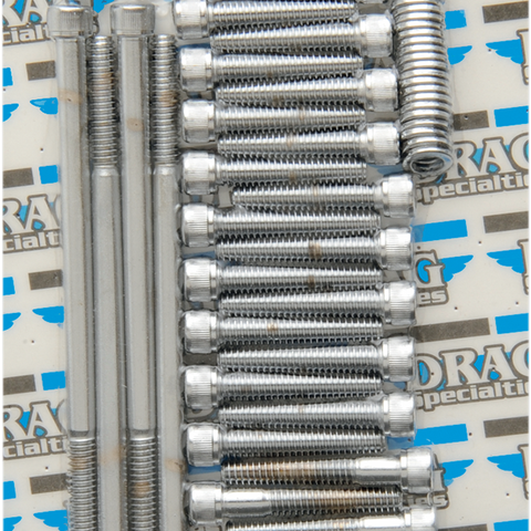 DRAG SPECIALTIES Bolt Kit Motor Knurled FL 7-16 Bolt Set - Team Dream Rides
