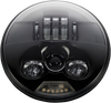 CUSTOM DYNAMICS ProBEAM LED Headlamp 7" - Black 7" ProBeam® LED Headlamp - Team Dream Rides