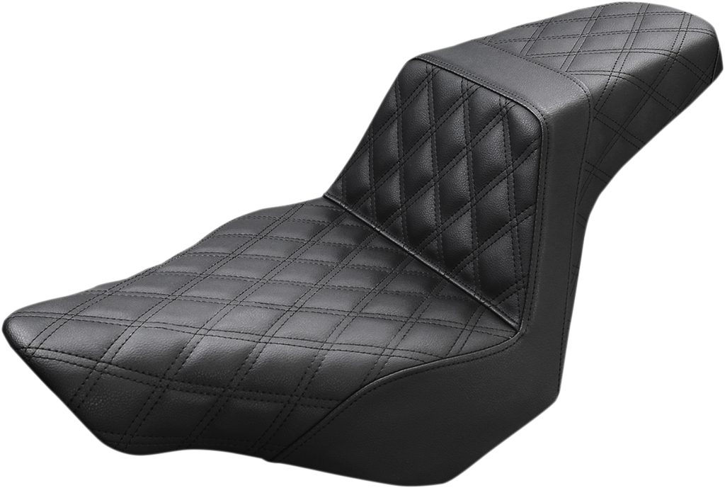 SADDLEMEN Step Up Seat - Lattice Stitched - FXSB Step Up Seat — Lattice Stitched - Team Dream Rides