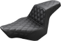 SADDLEMEN Step Up Seat - Lattice Stitched - FXSB Step Up Seat — Lattice Stitched - Team Dream Rides