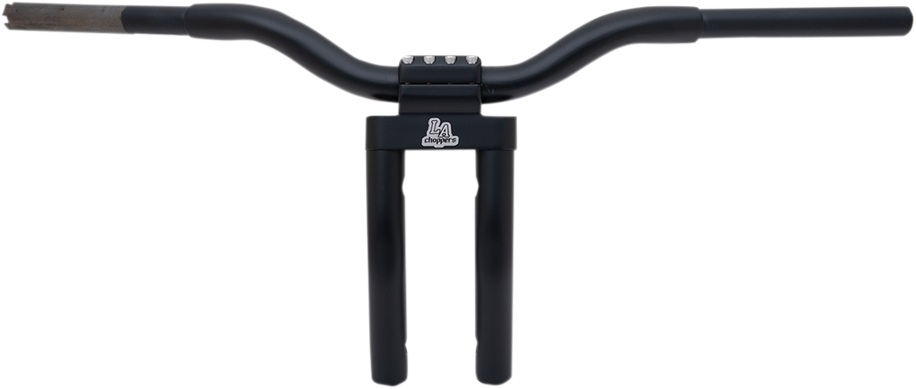 LA CHOPPERS Matte Black 11" Kage Fighter Handlebar w/ Pullback Kage Fighter-T Pullback Handlebar - Team Dream Rides