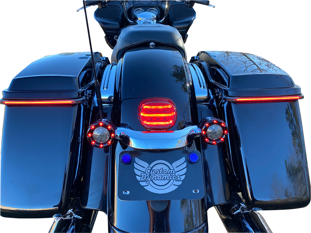 CUSTOM DYNAMICS ProBEAM® Mini Add-On Tail Light - Smoke - '14+ ProBEAM® Mini Add-On Tail Light - Team Dream Rides