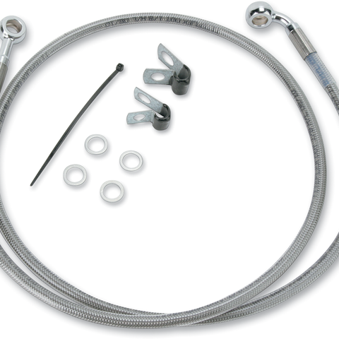 DRAG SPECIALTIES Brake Line - Front - +6
