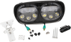 HEADWINDS 5.75" Headlight Assembly - 99-13 FLTR - Black Dual LED Assembly Headlight - Team Dream Rides