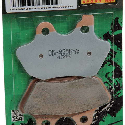 DP BRAKES Sintered Metal Brake Pads - Harley-Davidson - SDP957HH Sintered Metal Harley/Buell Brake Pads - Team Dream Rides