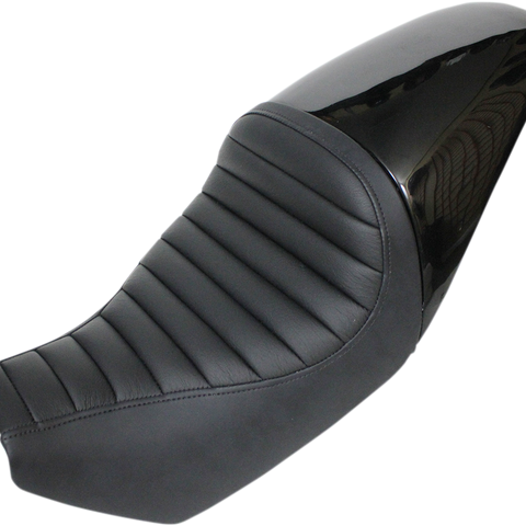 SADDLEMEN Full Fender Solo Seat Full Fender Solo Leather Seat - Team Dream Rides