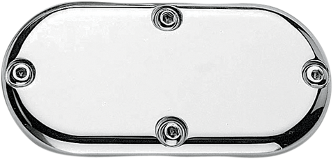 PRO-ONE PERF.MFG. Milled Solid Billet Inspection Cover Chrome Billet Inspection Cover - Team Dream Rides