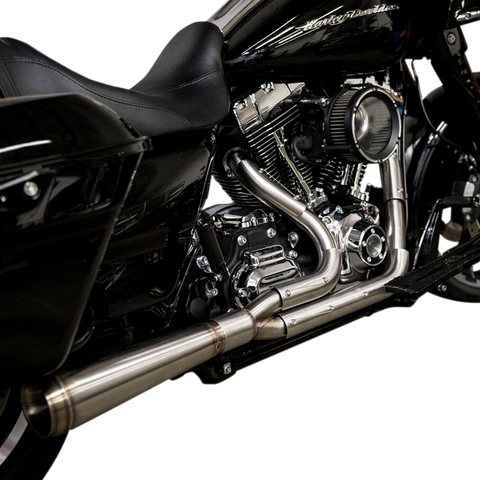 TRASK Assault 2:1 Exhaust - Full Stainless - Straight - '17-'20 Touring Assault 2:1 Exhaust System - Team Dream Rides
