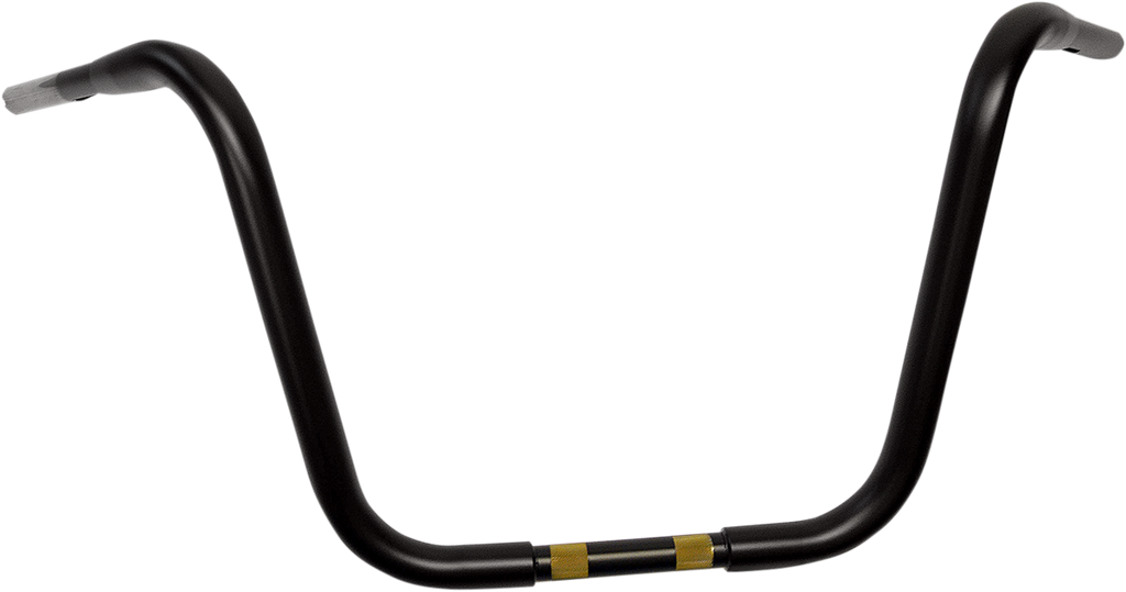 DRAG SPECIALTIES Flat Black 14" Buffalo Ape Handlebar for TBW 1-1/4" Buffalo Touring Handlebar - Team Dream Rides