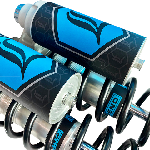 LEGEND SUSPENSION REVO ARC Piggyback Shocks - Standard - Clear - 14