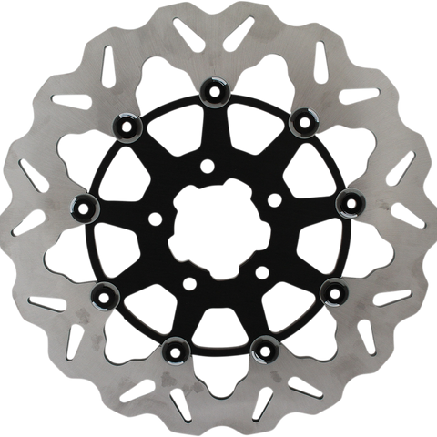 GALFER Wave® Brake Rotor - Black Carrier Wave® Brake Rotors - Team Dream Rides