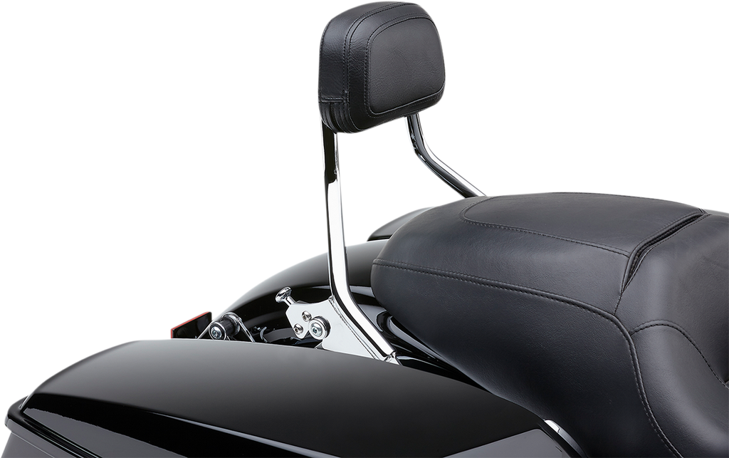 COBRA Detachable Backrest - Chrome - Short Detachable Backrest - Team Dream Rides