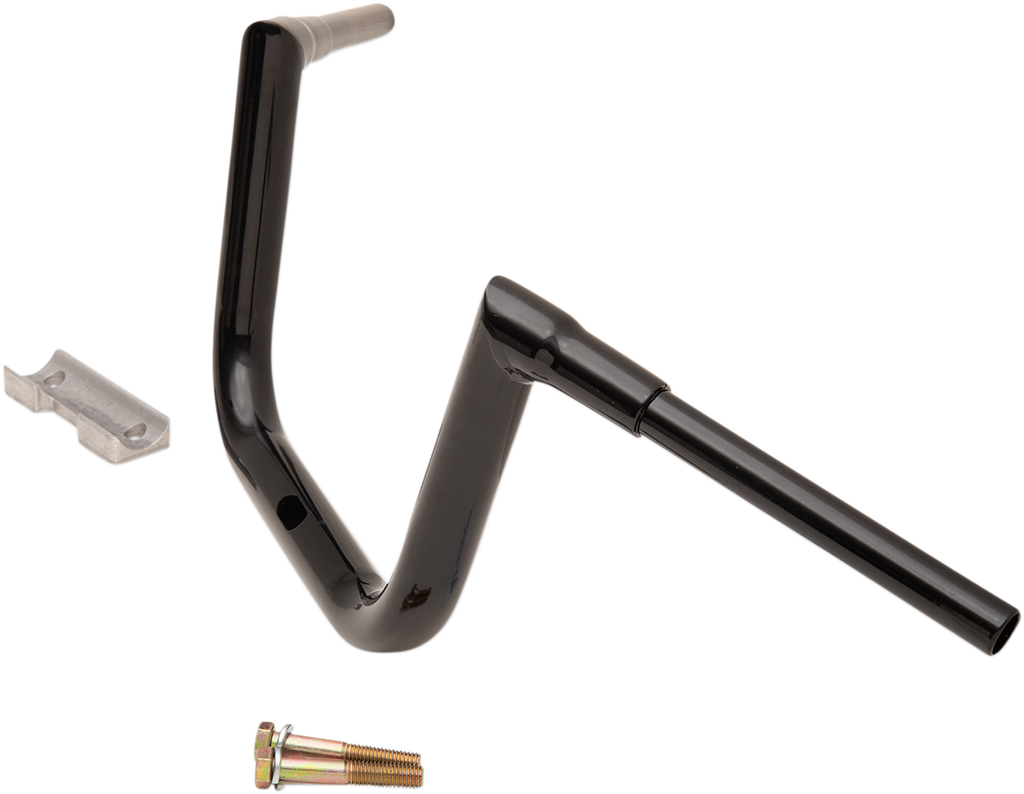 LA CHOPPERS Black 10" Grande Twin Peaks Handlebar for FLTR 1-1/2" Grande Twin Peaks Touring Handlebar - Team Dream Rides