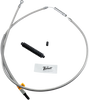 BARNETT Extended 10" Clutch Cable High-Efficiency Stainless Steel Clutch Cable for Harley-Davidson - Team Dream Rides