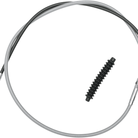 DRAG SPECIALTIES Braided Clutch Cable High-Efficiency Braided Stainless Steel Clutch Cable - Team Dream Rides