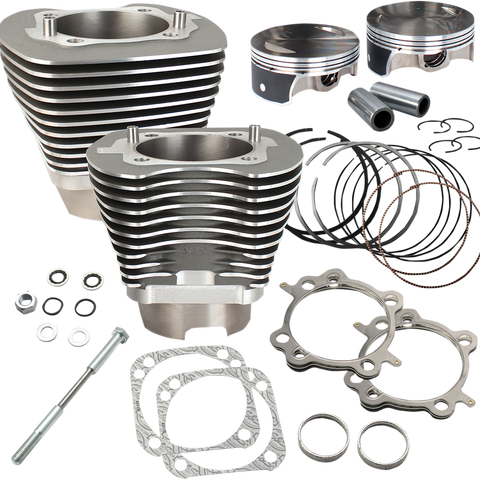 S&S CYCLE Cylinder Kit - Twin Cam Big Bore Cylinder Kit - Team Dream Rides