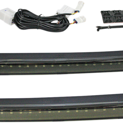 CUSTOM DYNAMICS LED Run/Brake Tour-Pak® Arms - Smoke Lens - '06-'13 ProBEAM® LED Tour Pak Arms - Team Dream Rides