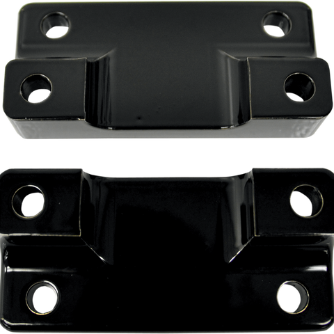 DRAG SPECIALTIES Fender-To-Fork Adapters - Gloss Black Fender-To-Fork Adapter - Team Dream Rides