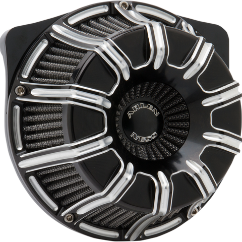 ARLEN NESS Air Cleaner 10 Gauge XL Black Inverted Series Air Cleaner Kit — 10 Gauge - Team Dream Rides