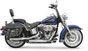 BASSANI XHAUST 3" Mufflers - Chrome - Bologna - Softail '07-'17 Firepower Series Slip-On Mufflers - Team Dream Rides