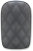 SADDLEMEN Lattice Stitched Pad - Black -  6" Detachable Pillion Pad - Team Dream Rides