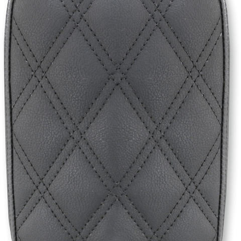 SADDLEMEN Lattice Stitched Pad - Black -  6