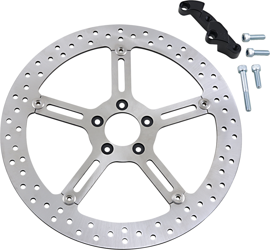 ARLEN NESS Big Brake Rotor - 15" Right - Harley-Davidson Big Brake Floating Rotor Kit - Team Dream Rides