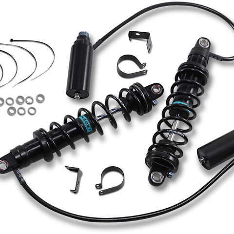 LEGEND SUSPENSION REVO ARC Remote Reservoir Shocks - Heavy Duty - Black - 14