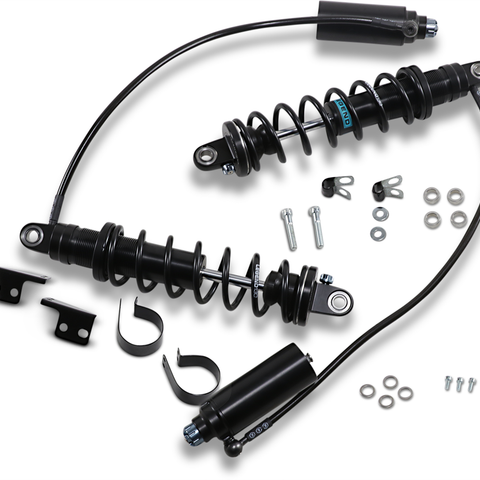 LEGEND SUSPENSION REVO ARC Remote Reservoir Shocks - Heavy Duty - Black - 14