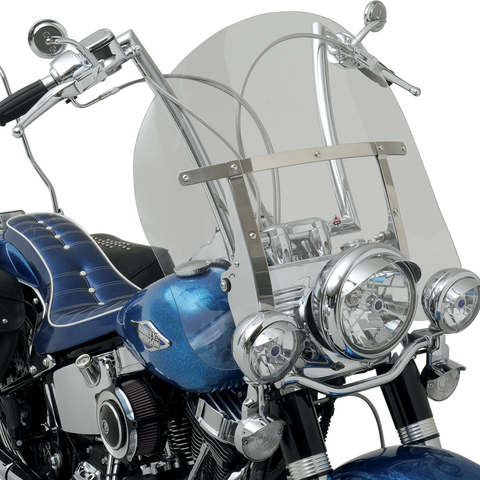 KLOCK WERKS Flare™ Windshield - Clear - FLST Flare™ Billboard Windshield - Team Dream Rides