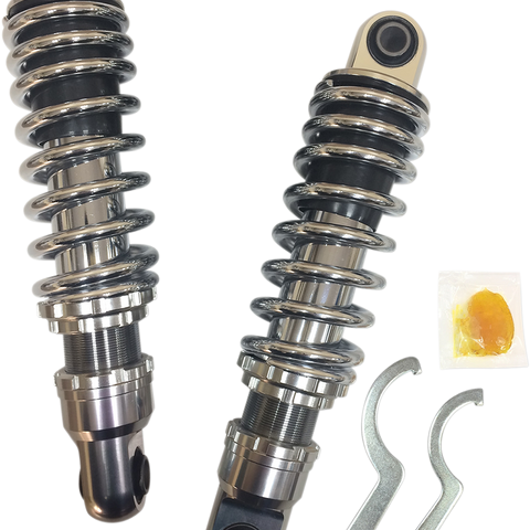 DRAG SHOCKS Premium Shock - Chrome - 10.5