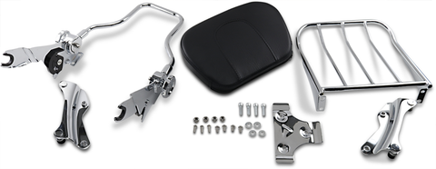 RIVCO PRODUCTS Quick-Detach Backrest - With Rack Quick Detach Backrest and Rack - Team Dream Rides