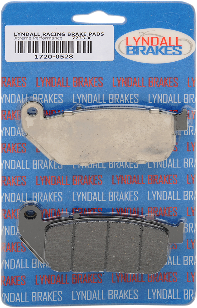 LYNDALL RACING BRAKES LLC X-Treme Brake Pads - Sportster X-Treme Harley/Buell Brake Pads - Team Dream Rides