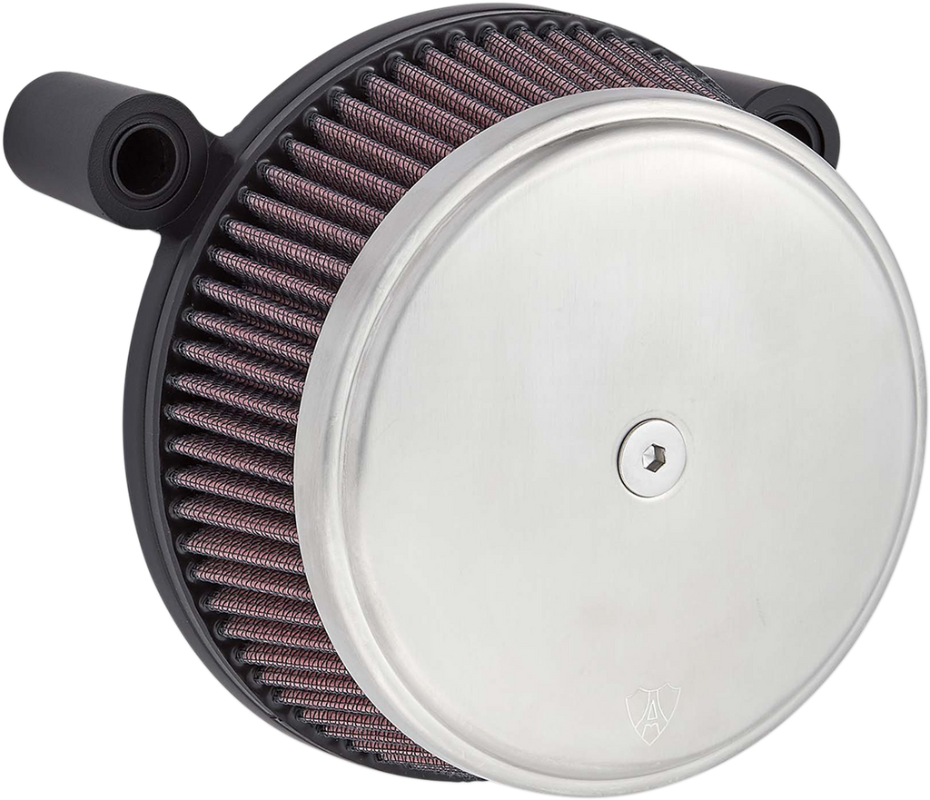 ARLEN NESS Air Cleaner - Sucker - Stainless Steel Big Sucker™ Stage I Air Filter Kit with Standard Filter — Brushed - Team Dream Rides