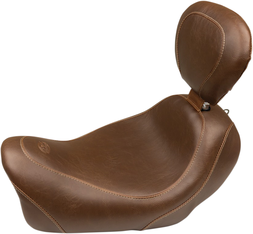 MUSTANG Tripper Solo Seat - Brown - Driver Backrest Tripper™  Solo Seat - Team Dream Rides