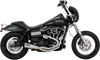VANCE & HINES 2:1 Stainless Exhaust - Dyna '91-'17 Stainless 2:1 Upsweep Exhaust System - Team Dream Rides
