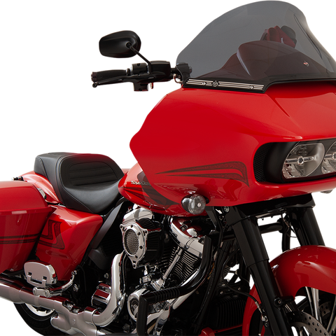 KLOCK WERKS Flare Windshield - Dark Smoke - FLTR Pro Touring Flare™ Windshield - Team Dream Rides