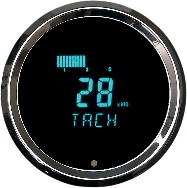 DAKOTA DIGITAL 3021 Odyssey II Tachometer - Resolution 100 RPM - 3.375" 3000 Series Digital Tachometer - Team Dream Rides